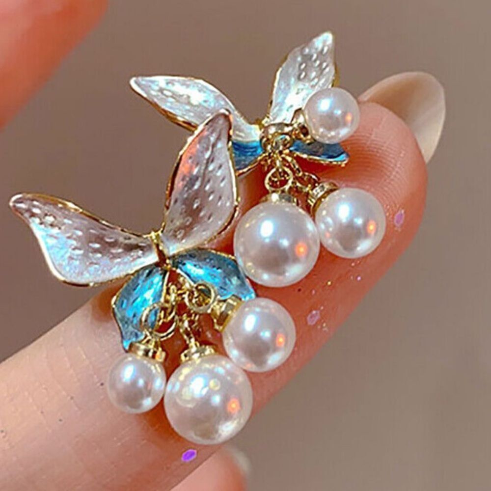 Butterfly earrings A4 